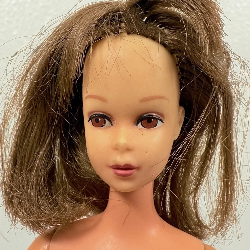 Vintage 1966 Mattel Francie #1140 Straight Leg Brunette Japan First Issue Barbie